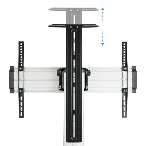 Tooq Soporte de Suelo con Ruedas FS1870M-B para TV de 37-70 pulgadas