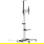 TooQ Soporte de Suelo Inclinable Ajustable con Ruedas FS1870M-B para TV de 37-70 Pulgadas hasta 50kg