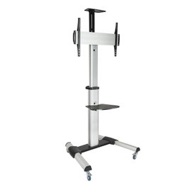 TOOQ Soporte suelo ruedas tv horizontal/vertical 37-70