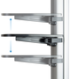 Tooq Soporte de Suelo con Ruedas FS1870M-B para TV de 37-70 pulgadas