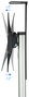 Tooq Soporte de Suelo con Ruedas FS1870M-B para TV de 37-70 pulgadas