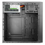 Tacens AC4500 Caja Ordenador MicroATX Mini Torre con Fuente Alimentación 500W ATX, Panel Frontal Aluminio, USB 3.0, Bahías para 3 HDD/SSD