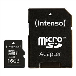 Intenso Micro SD UHS-I Premium 16GB con adaptador