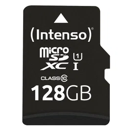 Tarjeta de Memoria Micro SD con Adaptador INTENSO 34234 UHS-I XC Premium