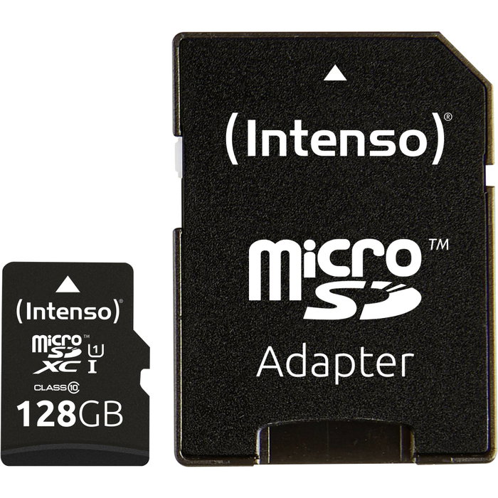 Intenso microSDXC UHS-I Premium 128 GB con adaptador