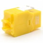 WP Módulo de conector de red Keystone Cat. 6A UTP Amarillo