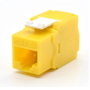 WP Módulo de conector de red Keystone Cat. 6A UTP Amarillo