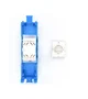 WP Módulo de conector de red Keystone hembra RJ45 Cat 6a UTP Azul WPC-KEY-6AUP-TL/B