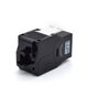 WP WPC-KEY-6AUP-TL/BL Conector Keystone Cat. 6a UTP Negro, Blanco