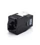 WP Conector Keystone RJ45 Cat 6A Tool-Less Negro/Blanco