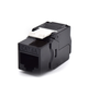 WP WPC-KEY-6AUP-TL/BL Conector Keystone Cat. 6a UTP Negro, Blanco