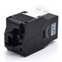 WP Conector Keystone RJ45 Cat 6A Tool-Less Negro/Blanco