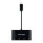 Nanocable Hub USB Tipo-C a 4xUSB 3.0 (10.16.4401-BK)