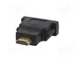 Gembird Adaptador HDMI a DVI M/F Negro A-HDMI-DVI-3