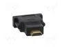 Gembird Adaptador HDMI a DVI M/F Negro A-HDMI-DVI-3