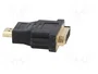 Gembird Adaptador HDMI a DVI M/F Negro A-HDMI-DVI-3