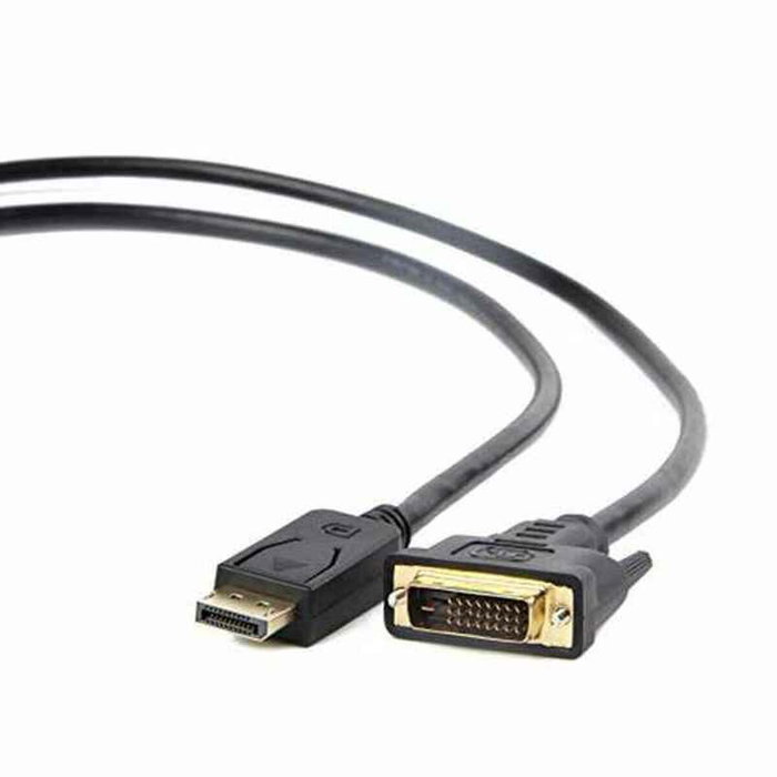 Gembird CC-DPM-DVIM-6 Adaptador DisplayPort a DVI-D 1,8 m Negro Gembird CC-DPM-DVIM-6 Adaptador DisplayPort a DVI-D 1,8 m Negro