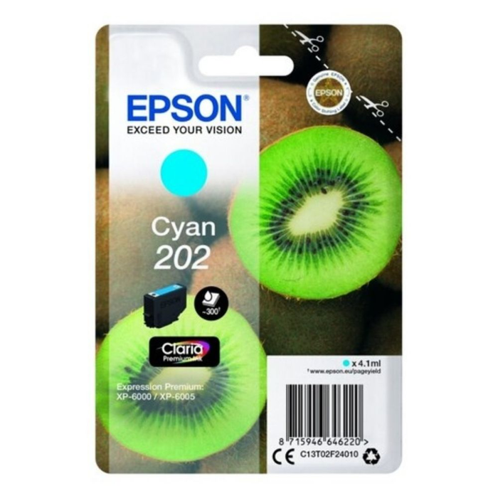 Epson 202 Claria Premium Cian Epson 202 Claria Premium Cian