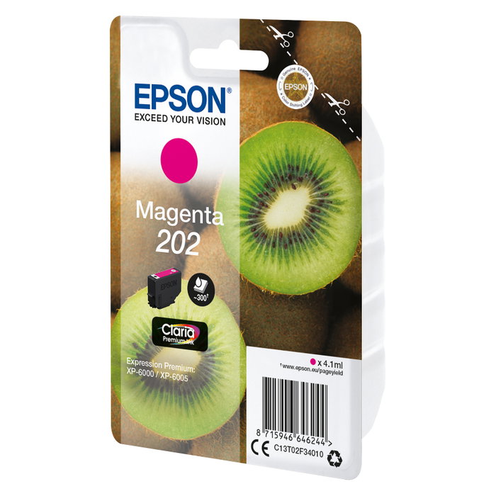 Epson Cartucho de tinta 202 Claria Premium Ink Magenta