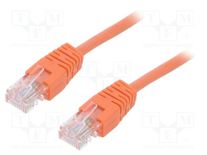 Gembird Patch Cord Cat.5e UTP 0,25m Naranja