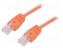 Gembird Patch Cord Cat.5e UTP 0,25m Naranja