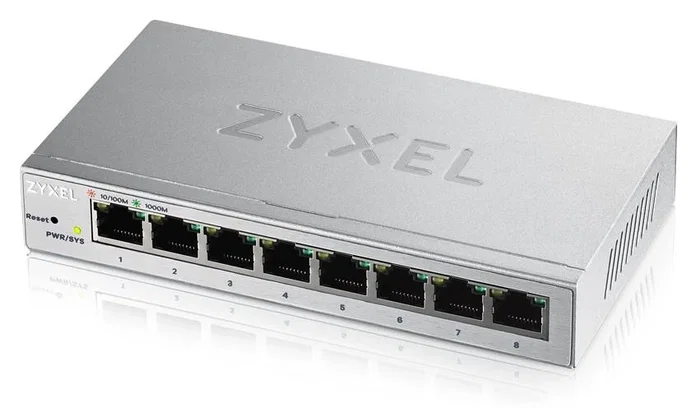 Zyxel Switch GS1200-8-EU0101F (8 puertos Gigabit Ethernet) Zyxel Switch GS1200-8-EU0101F (8 puertos Gigabit Ethernet)