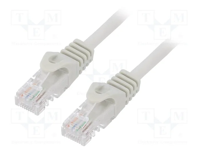 GEMBIRD Patch Cord Cat6 U/UTP 0,5 m Gris RJ45-RJ45