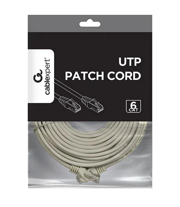 Gembird Cable de Red Cat6 U/UTP 10m Gris PP6U-10M Gembird Cable de Red Cat6 U/UTP 10m Gris PP6U-10M