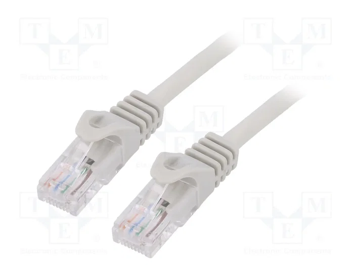Gembird Cable de red Cat6 U/UTP 10m Gris
