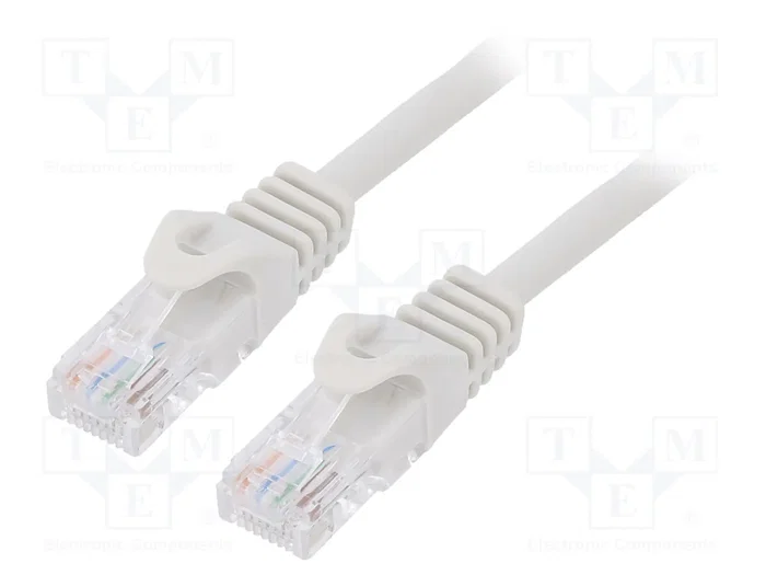 Gembird Cable de red Cat6 U/UTP Gris 15m