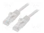 Gembird Cable de red Cat6 U/UTP Gris 15m