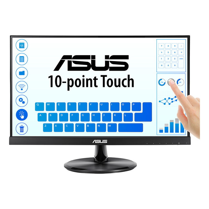 Asus VT229H Monitor Táctil 21,5 pulg. Full HD IPS Negro Asus VT229H Monitor Táctil 21,5 pulg. Full HD IPS Negro