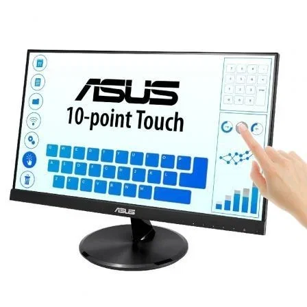 ASUS VT229H - Monitor Táctil Profesional de 21.5' Full HD IPS, 10 Puntos Táctiles, Recubrimiento 7H, Antiparpadeo, HDMI/VGA, 90LM0490-B02170 ASUS VT229H - Monitor Táctil Profesional de 21.5' Full HD IPS, 10 Puntos Táctiles, Recubrimiento 7H, Antiparpadeo, HDMI/VGA, 90LM0490-B02170