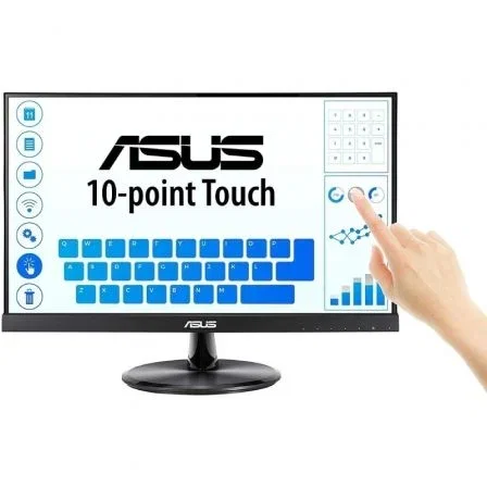 ASUS VT229H - Monitor Táctil Profesional de 21.5' Full HD IPS, 10 Puntos Táctiles, Recubrimiento 7H, Antiparpadeo, HDMI/VGA, 90LM0490-B02170 ASUS VT229H - Monitor Táctil Profesional de 21.5' Full HD IPS, 10 Puntos Táctiles, Recubrimiento 7H, Antiparpadeo, HDMI/VGA, 90LM0490-B02170