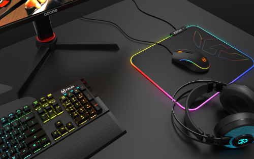 Krom Knout RGB con Iluminación LED Krom Knout RGB con Iluminación LED