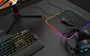 Krom Knout RGB Alfombrilla Gaming Negra