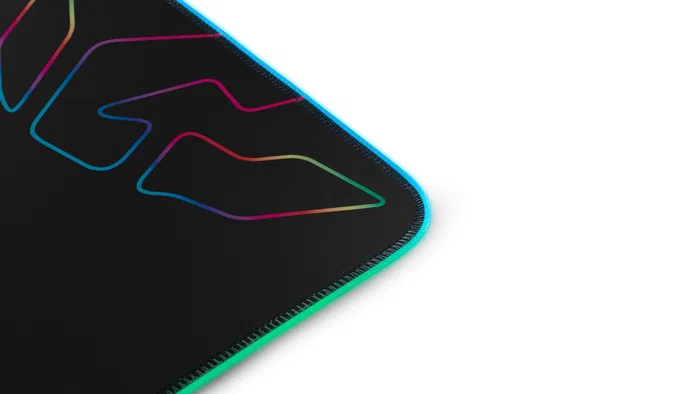 Krom Knout RGB Alfombrilla Gaming Negra