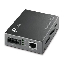 TP-Link MC200CM Conversor de Medios Gigabit Ethernet a Fibra, 1 Puerto RJ45 10/100/1000 + SC 1000BASE-SX, Plug & Play