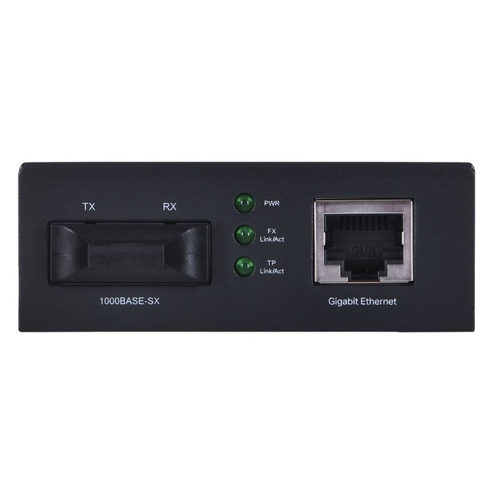 TP-Link MC200CM Convertidor de Medios Gigabit 1000Base-SX a 1000Base-T Negro