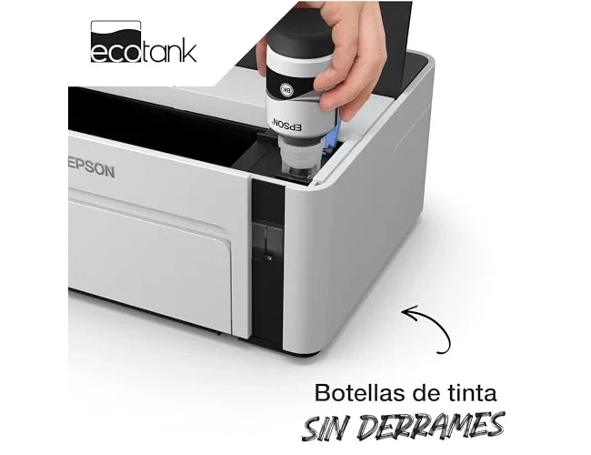 Epson Botella de Tinta 111 XL Negra para EcoTank ET-MX1XX Series, 120 ml
