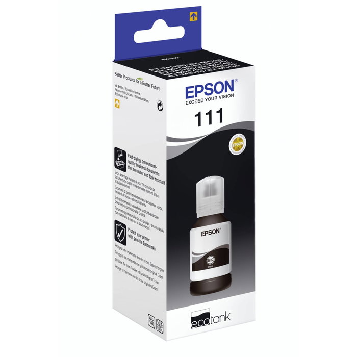 Epson Tinta Negro 111 XL para EcoTank ET-MX1XX Series (C13T03M140) 120 ml Epson Tinta Negro 111 XL para EcoTank ET-MX1XX Series (C13T03M140) 120 ml