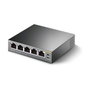 TP-Link TL-SF1005P Switch de 5 puertos 10/100 Mbps con 4 puertos PoE, Negro