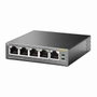 TP-Link TL-SF1005P Switch de 5 puertos 10/100 Mbps con 4 puertos PoE, Negro