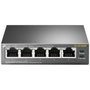 TP-Link TL-SF1005P Switch de 5 puertos 10/100 Mbps con 4 puertos PoE, Negro