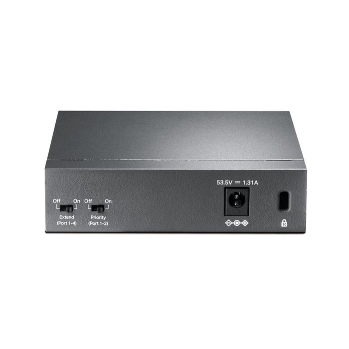 TP-Link TL-SF1005P Switch de 5 puertos 10/100 Mbps con 4 puertos PoE, Negro TP-Link TL-SF1005P Switch de 5 puertos 10/100 Mbps con 4 puertos PoE, Negro