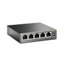 TP-Link TL-SF1005P Switch de 5 puertos 10/100 Mbps con 4 puertos PoE, Negro