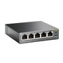 TP-Link TL-SF1005P Switch de 5 puertos 10/100 Mbps con 4 puertos PoE, Negro
