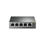 TP-Link TL-SF1005P Switch de 5 puertos 10/100 Mbps con 4 puertos PoE, Negro