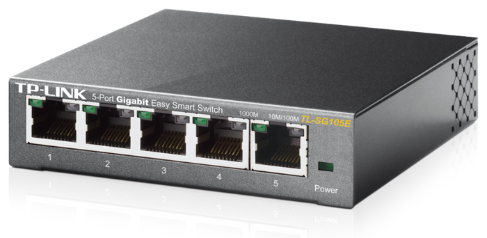 TP-Link TL-SG105E Easy Smart Switch 5 Puertos Gigabit