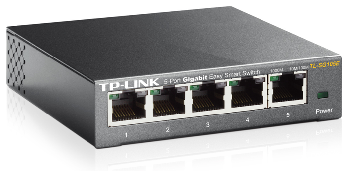 TP-Link TL-SG105E Easy Smart Switch 5 Puertos Gigabit